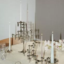 STOFF Nagel Candle Holder -Hallway Salg stoff lysestage nagelstagen krom saet a 3 stk 1339482 scaled