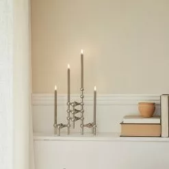 STOFF Nagel Candle Holder -Hallway Salg stoff lysestage nagelstagen krom saet a 3 stk 3793983 scaled
