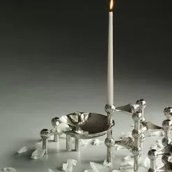 STOFF Nagel Candle Holder -Hallway Salg stoff lysestage nagelstagen krom saet a 3 stk 40358 scaled