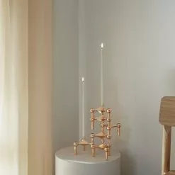 STOFF Nagel Candle Holder -Hallway Salg stoff lysestage nagelstagen rosa guld saet a 3 stk 627751 scaled