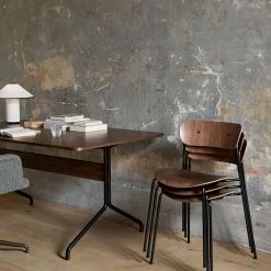 &Tradition Pavilion AV18 -Hallway Salg tradition bord pavilion av18 clear laquered oak black frame 9939932 scaled