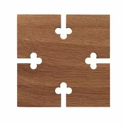 Warm Nordic Gourmet Wood Trivet