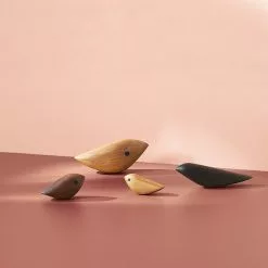 Warm Nordic Twirling Bird -Hallway Salg warm nordic figur twirling bird large smoked oak 2250574