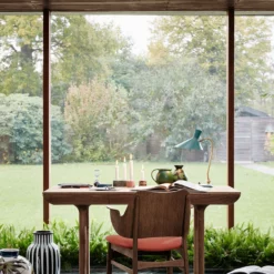 Warm Nordic Rúna Table / 130 -Hallway Salg warm nordic skrivebord runa table 130 oiled walnut 5667082 scaled