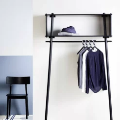 Woud Illusion Hanger -Hallway Salg woud boejle illusion hanger black 3 pcs 5669361 scaled